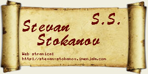 Stevan Stokanov vizit kartica